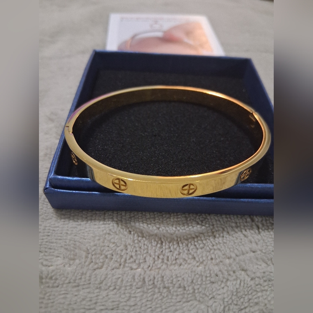 Friendship Love Bangle Bracelets Stainless Steel Bracelet